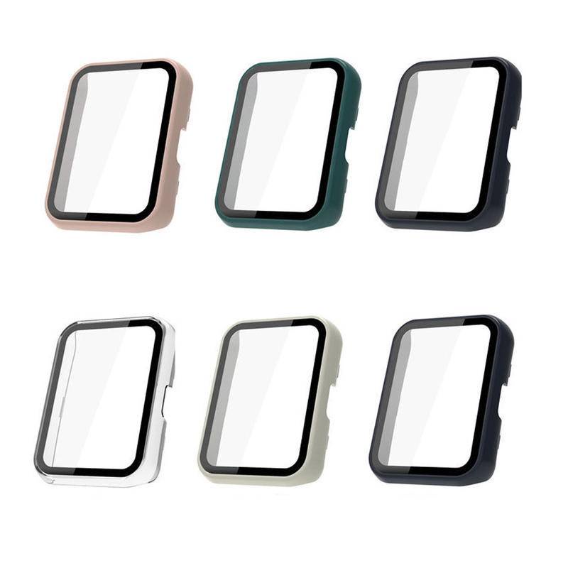 Pelindung Layar Tempered Glass bumper Full cover Untuk HUAWEI Watch Fit 2 ES