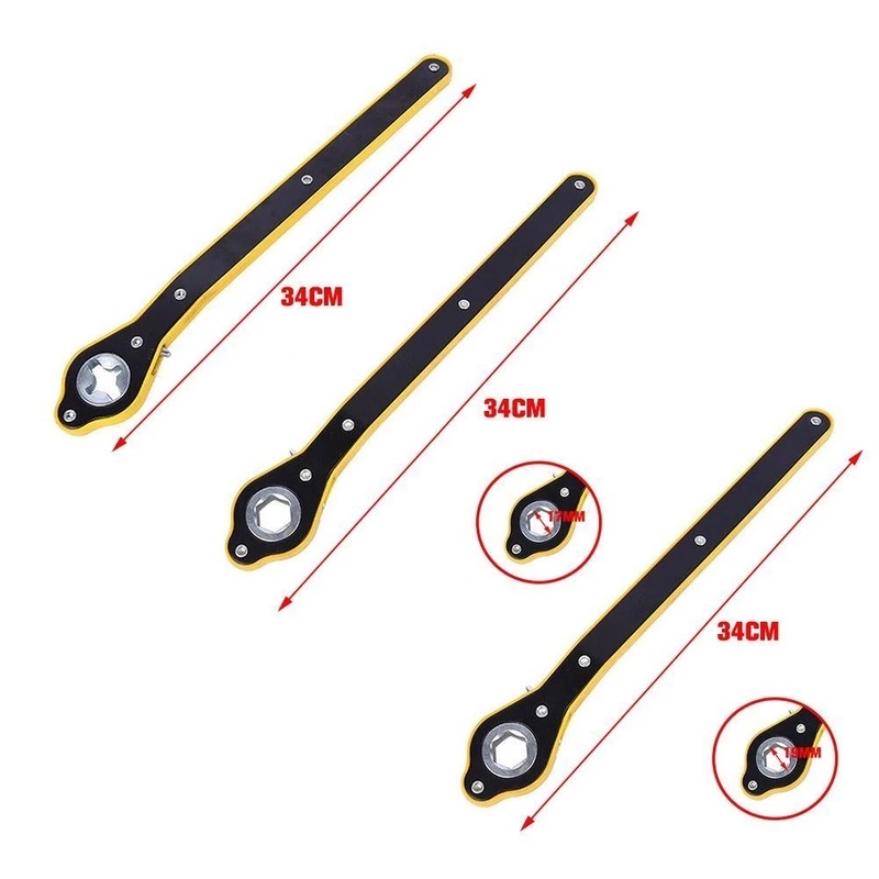 1Pc Auto Labor-saving Jack Ratchet Wrench Scissor Garage Tire Wheel Lug Handle Labor-saving for Car Suv
