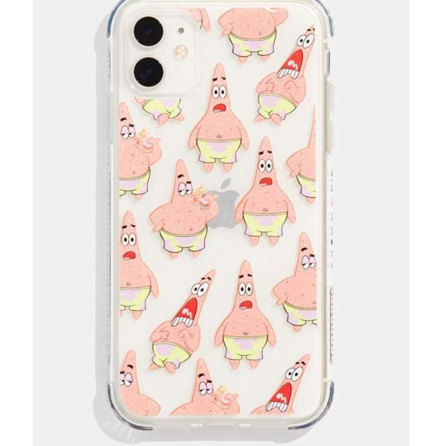 Casing Iphone 11 Pro Spongebob Patrick Case Skinny Dip