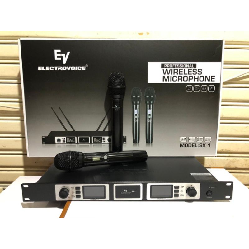 mikropon wireless Ev electrovoice SX1.suara kualitas 100% bagus.original