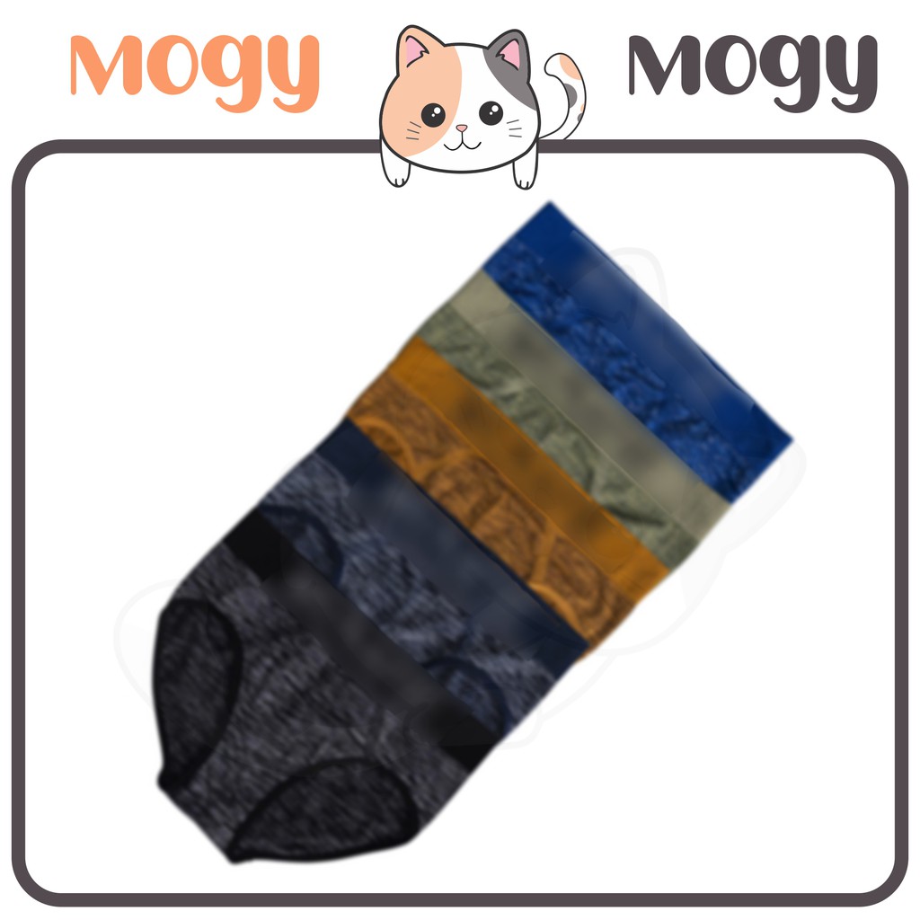 MOGYMOGY W030 Celana Dalam Munafie Pria CD Celana Dalam Cowok Motif Underwear Men