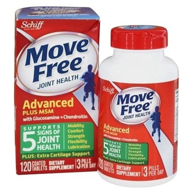 Schiff Move Free Joint Health Advanced plus MSM with Glucosamine 120