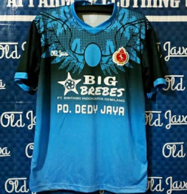 Jersey Persab Brebes Home 2020 Liga 3 Jateng Biru Muda Printing Terbaru Lokal