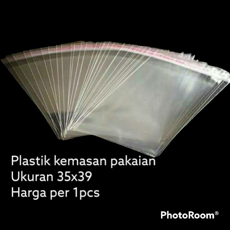 Jual Plastik Opp Kemasan Baju Pakain Ukuran X Shopee Indonesia