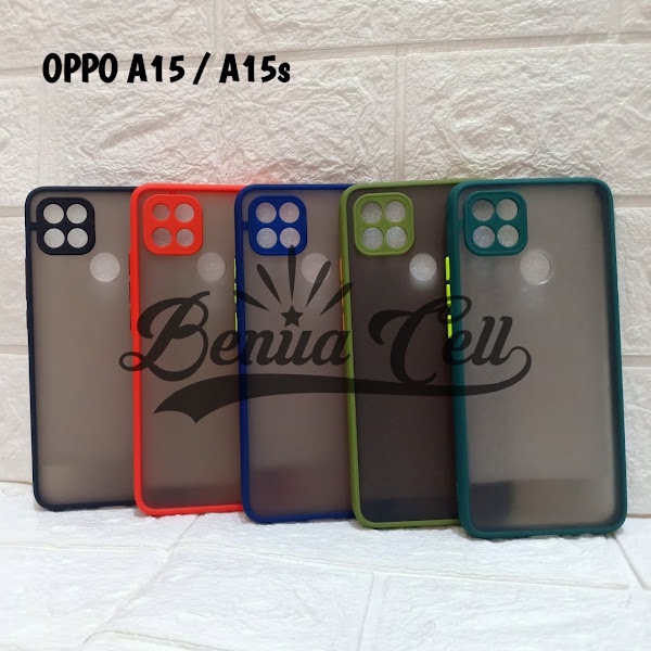 SOFTCASE OPPO A15 A15S A16 - CASE MATTE FULL COLOR OPPO A16 A15S A15 - BC