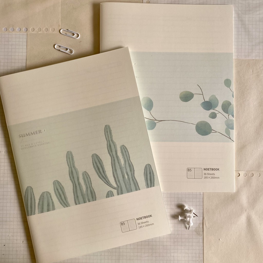 

Summer Notebook B5 Line/ Buku Catatan