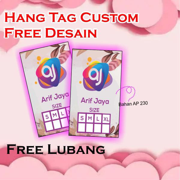 

Hang Tag Murah/ Hang Tag Fashion/Hang Tag Bucket