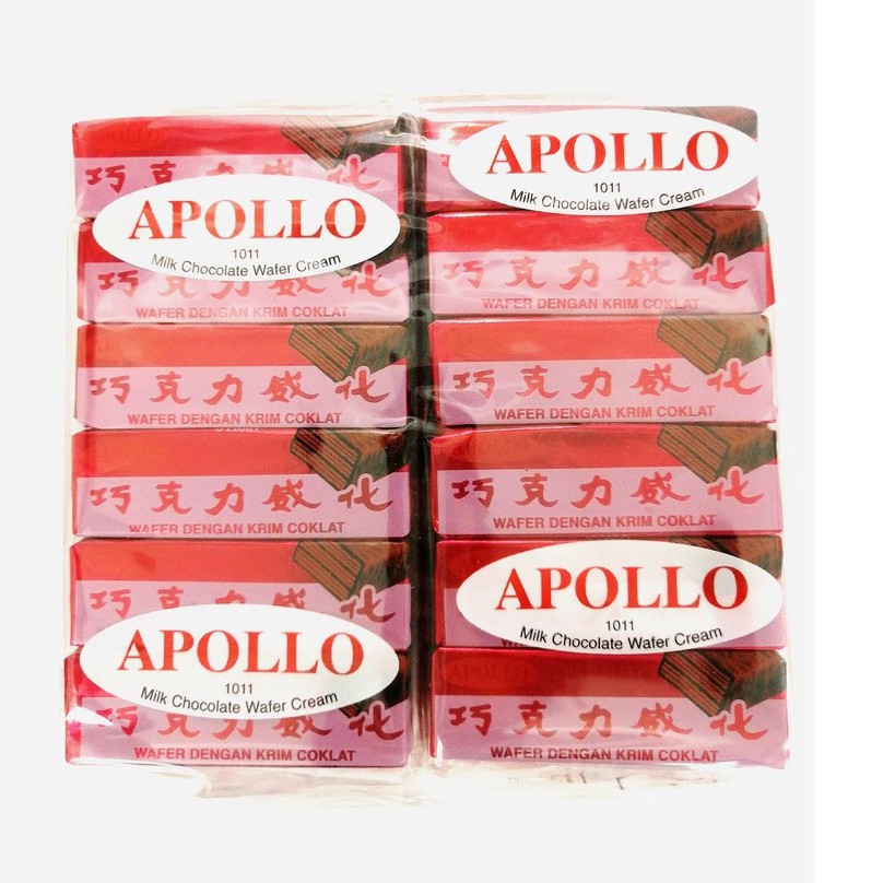 

Apollo Merah / Apollo Wafer Cokelat 12 gr x 48 pcs