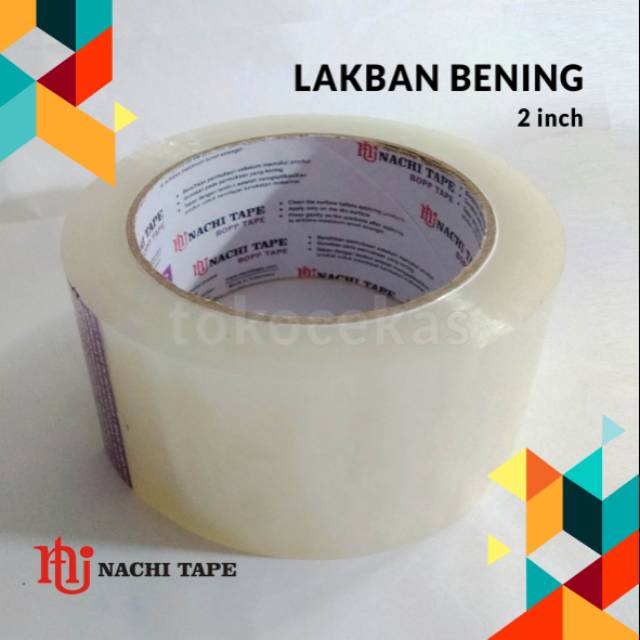 

Nachi Tape OPP Lakban Bening 2 inch