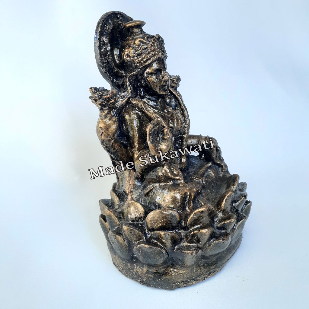 Patung Dewi Laksmi 17cm kerajinan Resin Bali