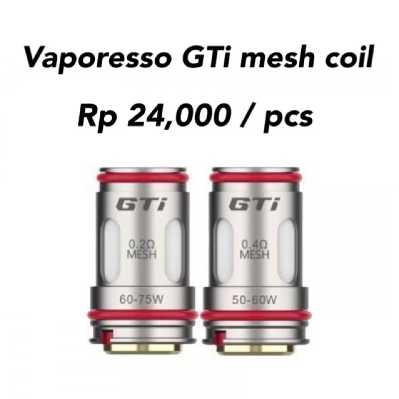 Vaporesso GTi mesh coil HARGA SATUAN