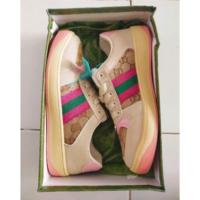 SEPATU WANITA IMPORT CHINA ALA GUCCI TERMURAH