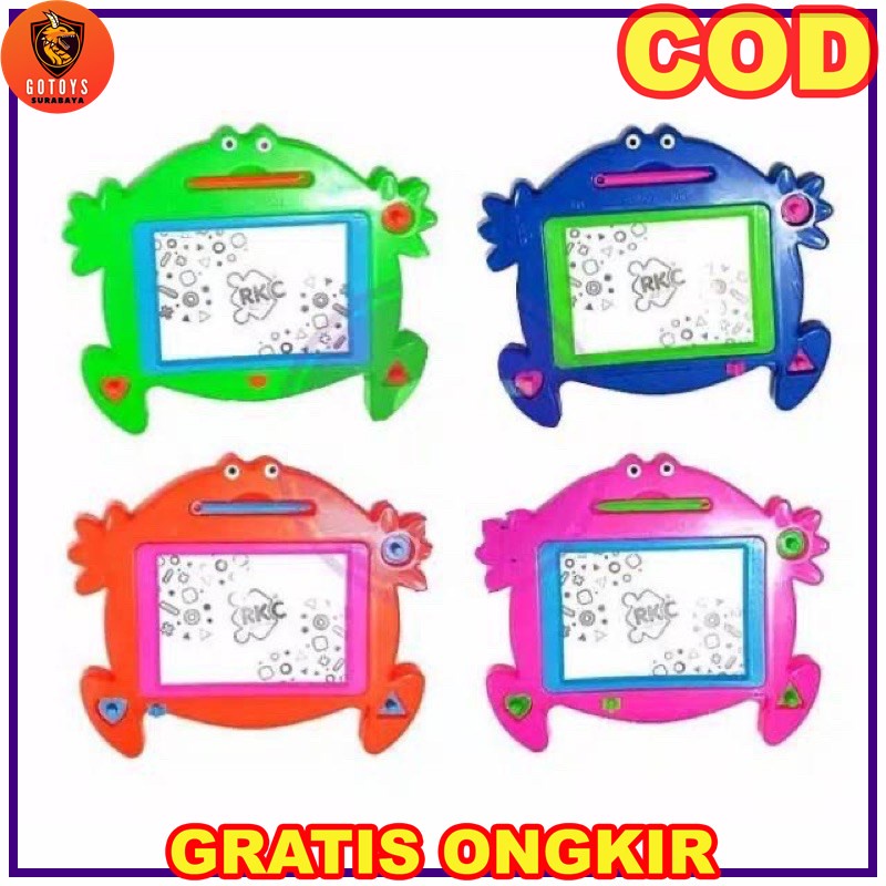 

Mainan Kreatif Edukatif Anak Papan Tulis Magnet Drawing Board Ftn140