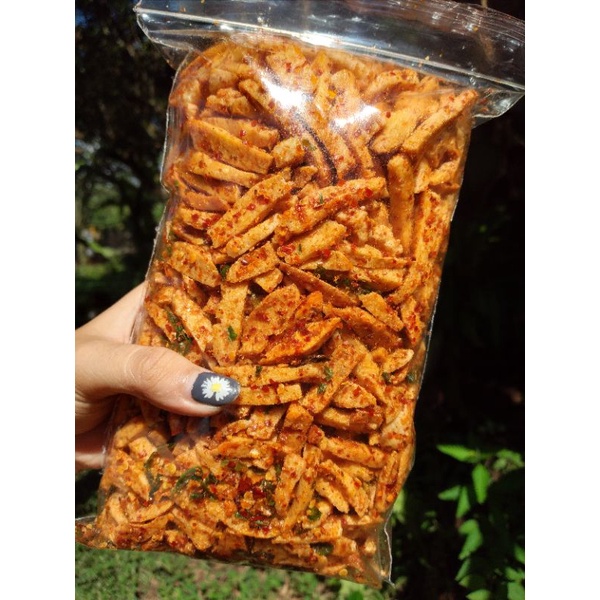 

Basreng daun jeruk pedas/original 500gr