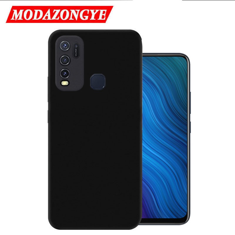 Vivo Y30 Casing Soft Case Silikon Tpu Matte Untuk Vivo Y50 Y 30 Shopee Indonesia