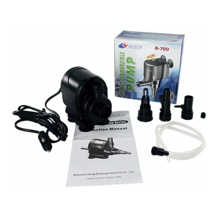 Pompa Air Celup Aquarium RESUN Submersible Bullet B-700 Water Pump