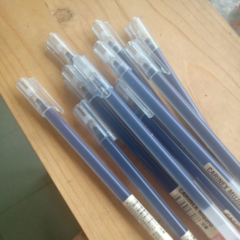 

Gel Pen Carinex Mujio 0.38 Pulpen/Bulpen Gel Tinta Hitam