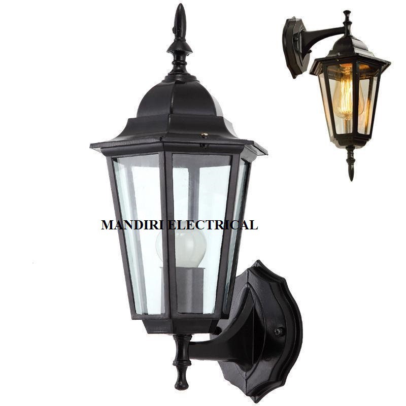 Lampu Dinding Hias Dekorasi Outdoor 1009 /S AB-BK