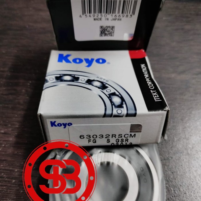 Bearing 6303 2RS / 6303 2RS C3 KOYO JAPAN ORGIGINAL