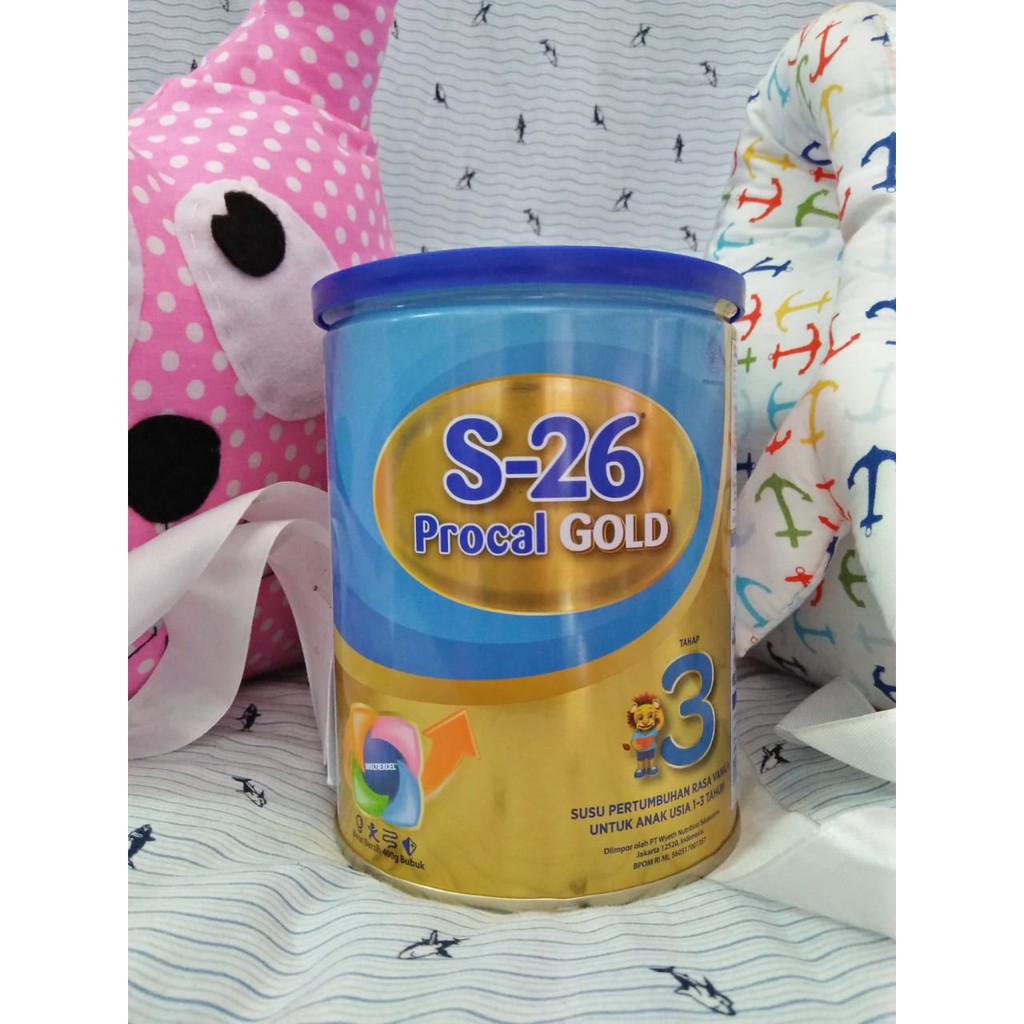 S-26 Procal Gold 3 Vanila 900gr - HTA SUSU / PAMPERS / DIAPERS