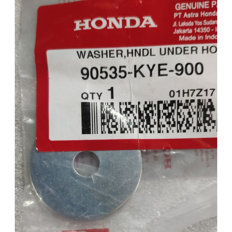 Ring Washer Handle Under Megapro Monoshock Ori Honda 90535KYE900