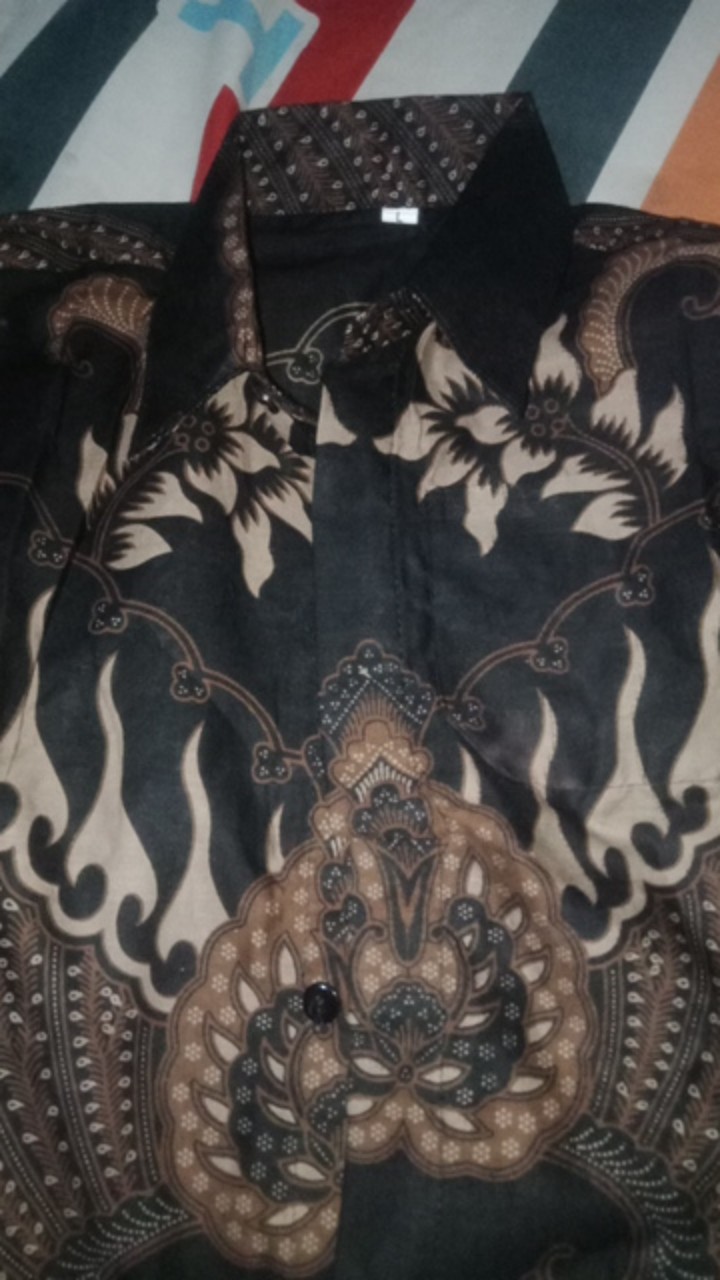 Baju Batik Anak Laki-laki Lengan Panjang Bisa Buat Sekolah Hari Batik