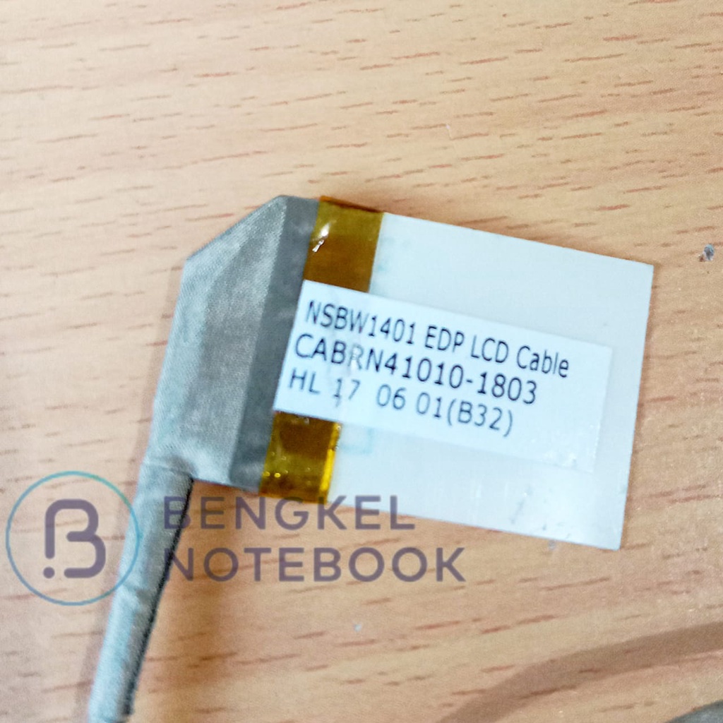 Kabel LCD LVDS Kabel Fleksibel Acer Aspire L1410 NSBW1401 CABRN41010-1803