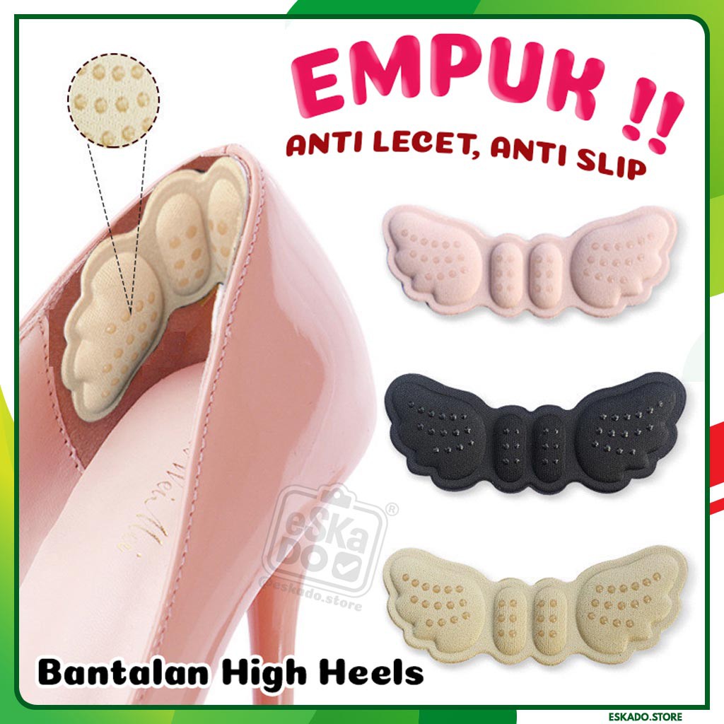 Bantalan High Heels Shoe Pad Tumit Sponge / ANTI NYERI / ANTI LECET