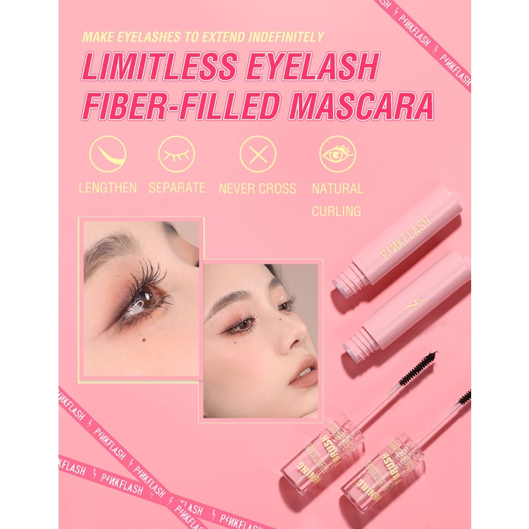 Pinkflash Mascara Limitless Fiber Filled Waterproof Pinkflash Maskara Waterproof Pinkflash Mascara Pinkflash Maskara Pinkflash Pinkflas Mascara Pink Flash Maskara Pink Flash