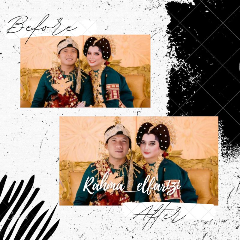 EDIT FOTO PENGANTIN COUPLE