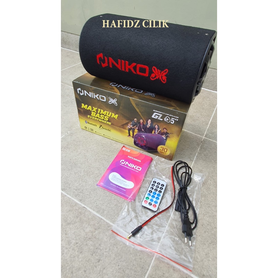 speaker bluetooth superbass model karpet t101 bt advance / NIKO SLANK GL5-5