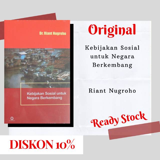 

Buku Original - KEBIJAKAN SOSIAL UNTUK NEGARA BERKEMBANG - Riant Nugroho