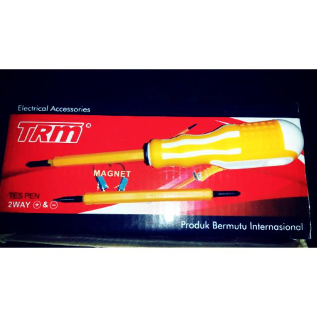 Tespen Bolak balik / Obeng Bolak Balik / Colokan listrik