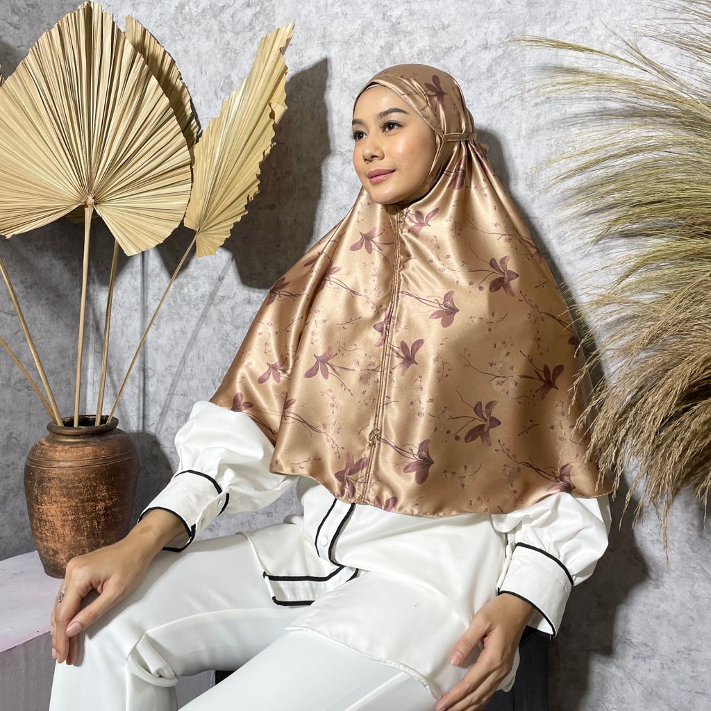 Radwah - Premium Qalesya Bergo - Hijab Bergo-1