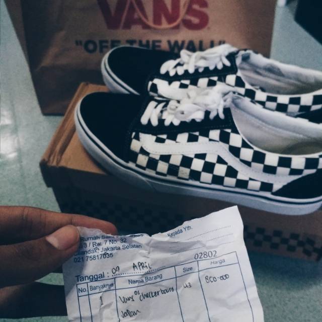 Vans Checkerboard Ori Japan Market