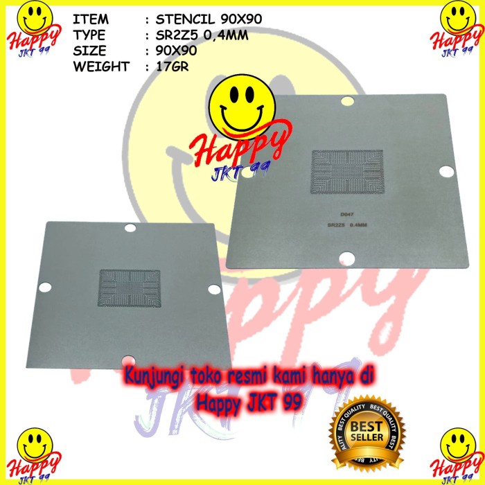 

Spesial Stencil 90X90 N4200 Sr2Z5 N3350 Sr2Z7 Sr2Yb N3450 Sr2Z6 N4200 J3355 Hemat