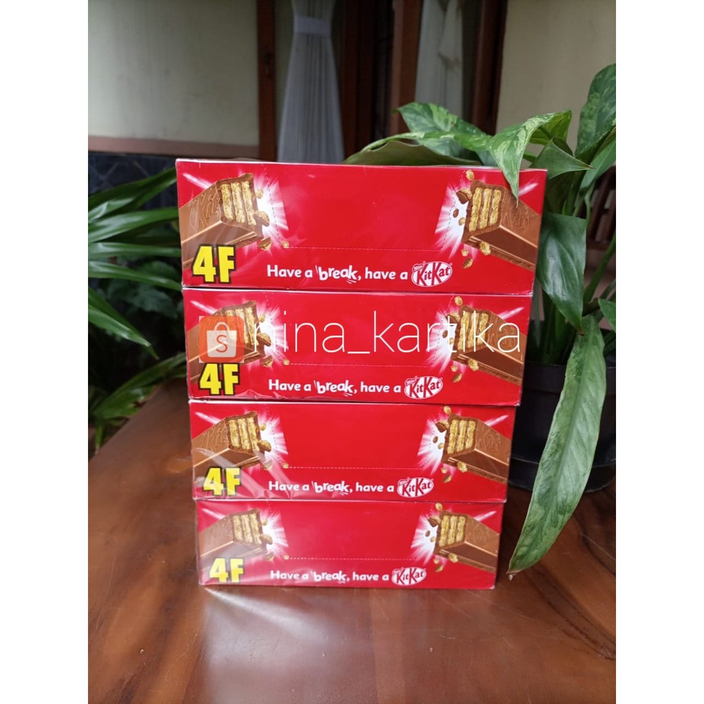 KitKat 4F 850 Gr (1 Pack/24 Pcs) / Kitkat Coklat / KitKat Green Tea / KitKat GOLD