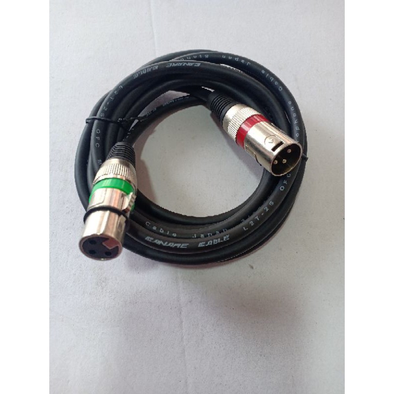 kabel canare jack canon to socet canon 3 meter