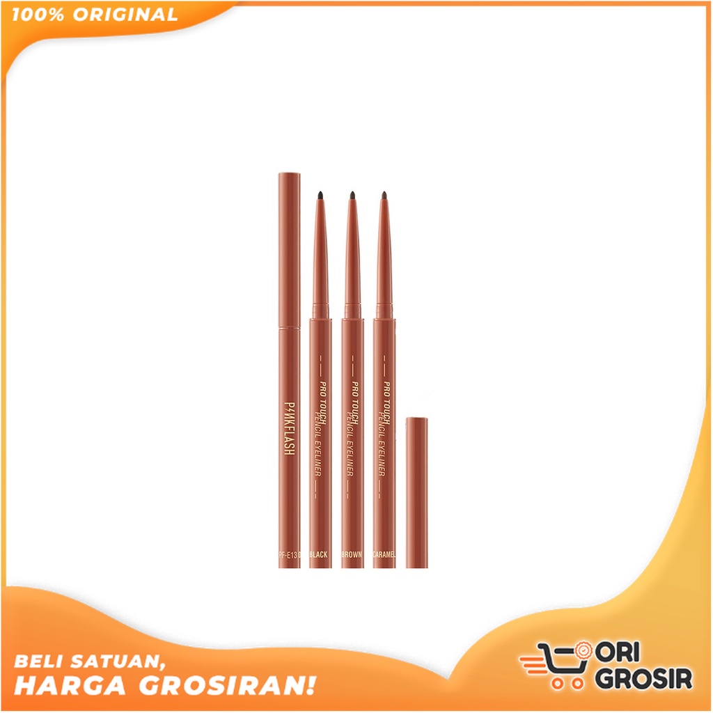 ORI Grosir PINKFLASH Pro Touch Pencil Eyeliner - InfallibleLine Hyperfine Smooth Gel Eyeliner - Wate