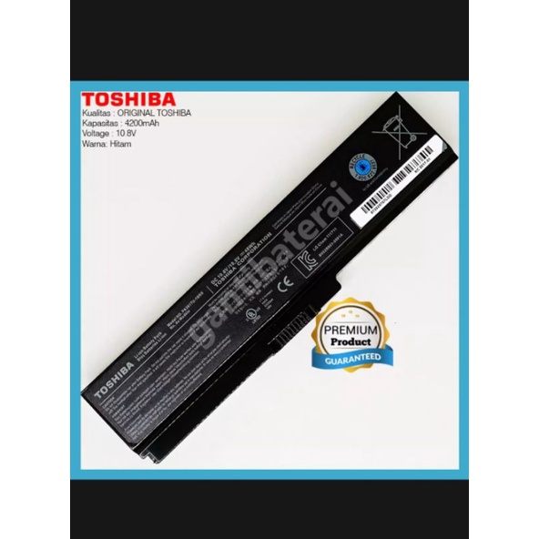 Baterai Toshiba Satellite NB510 PA3817 ORI