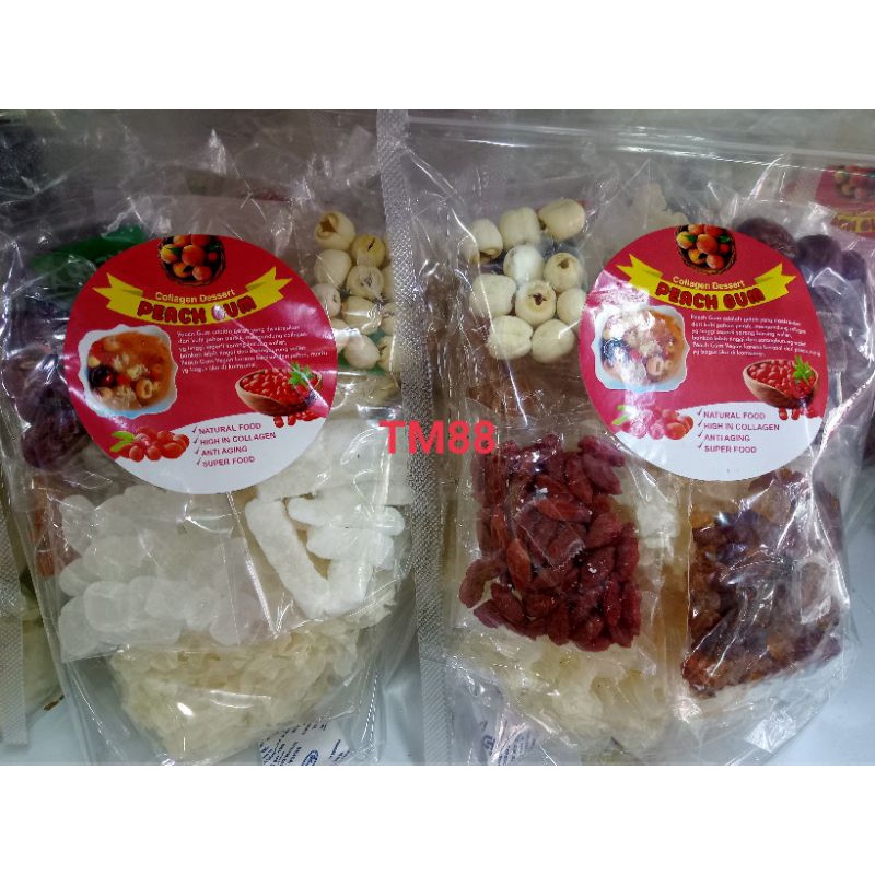 

PEACH GUM 1 SET/COLLAGEN DESSERT PEACH GUM