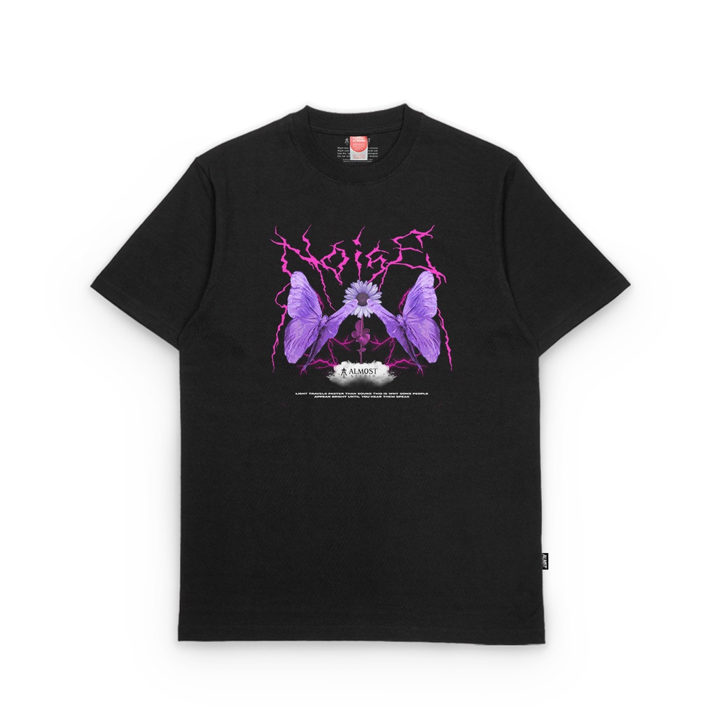 Almost Studio - T-Shirt - Noise - Black