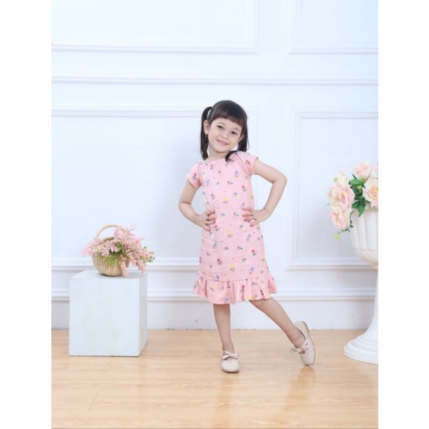 HABISKAN STOK Dress Nania Anak Perempuan Beuzee