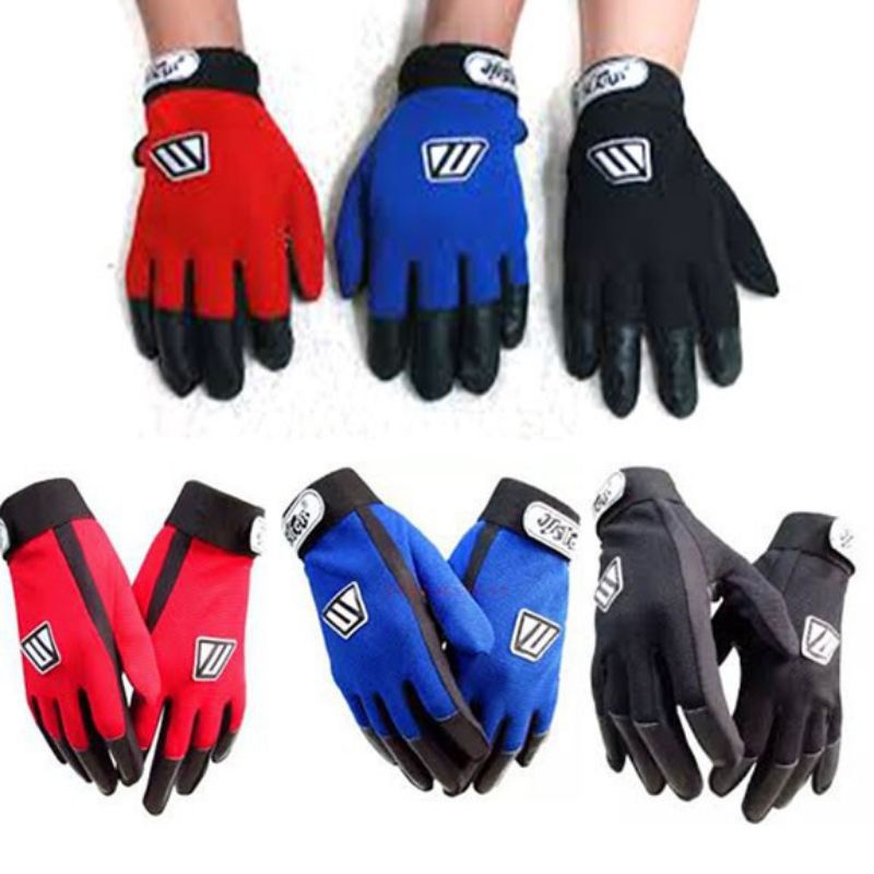 Sarung Tangan Motor Wolfen / Sarung Tangan Motor / Sarung Tangan Pria