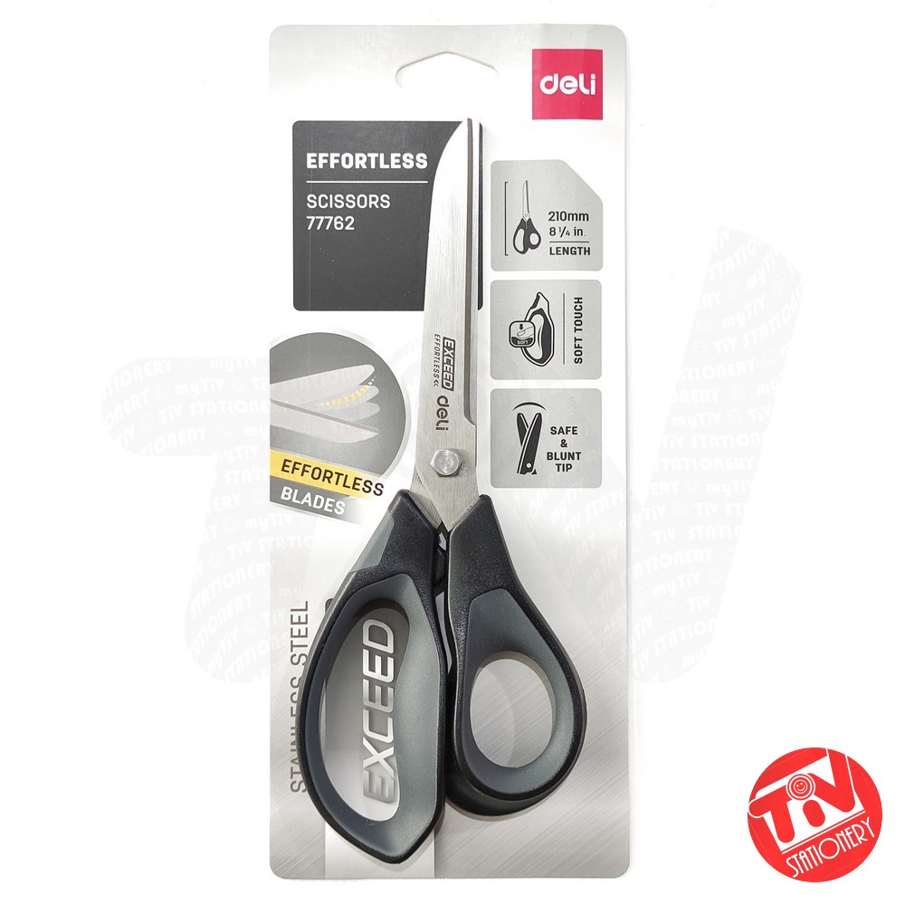 

Gunting Deli 77762 Exceed Effortless Blades - 210 mm