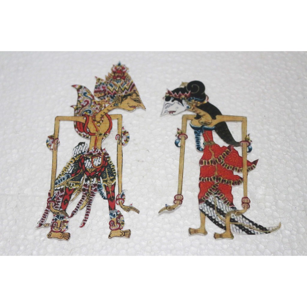 Paket Hiasan Wayang Mahar (Rama,Shinta Gunungan), Model 1