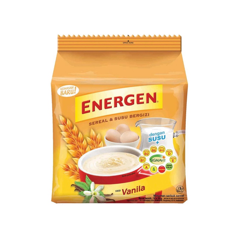 

Energen Cereal & Susu Instant Vanila 10X29g - Alhanan/04