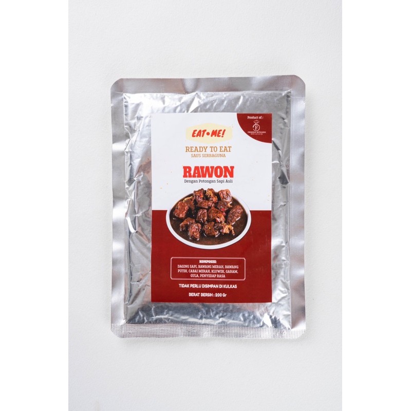 

Rawon Sapi Eat Me (Kuah Serbaguna) by Frozen Kitchen 200 Gr 1 Pack