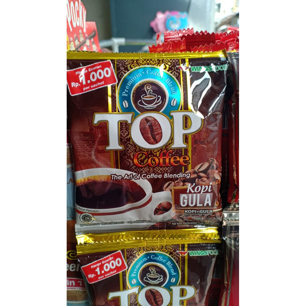 

KOPI TOP COFFEE GULA 2in1 sachet 25 gr