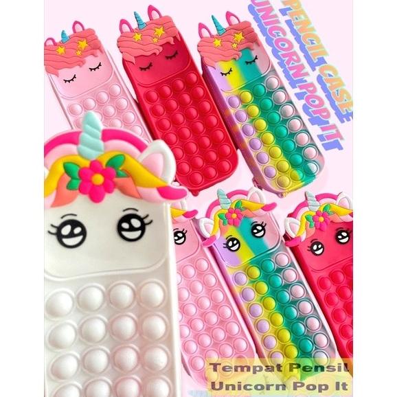 

Sale!!! Tempat Pensil Pop It Unicorn Tas Tk Tas Play Group 502 - Paling Diminati